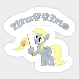 Muffins... officially. Sticker